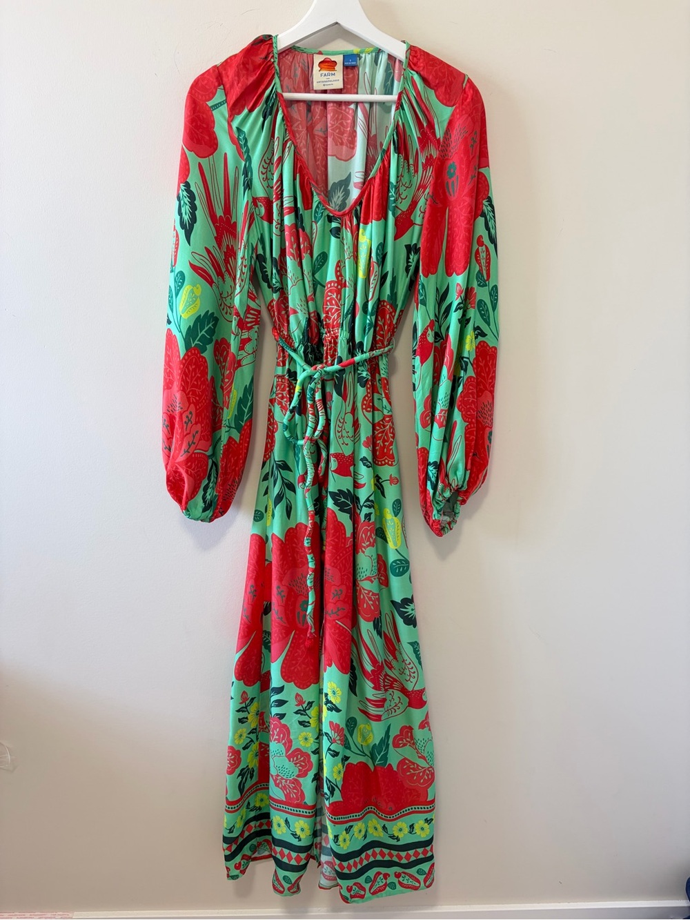 Farm x Anthropologie Poppy Print Maxi Dress - Picture 5 of 14
